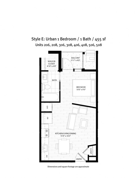 the floor plan of bedroom suite